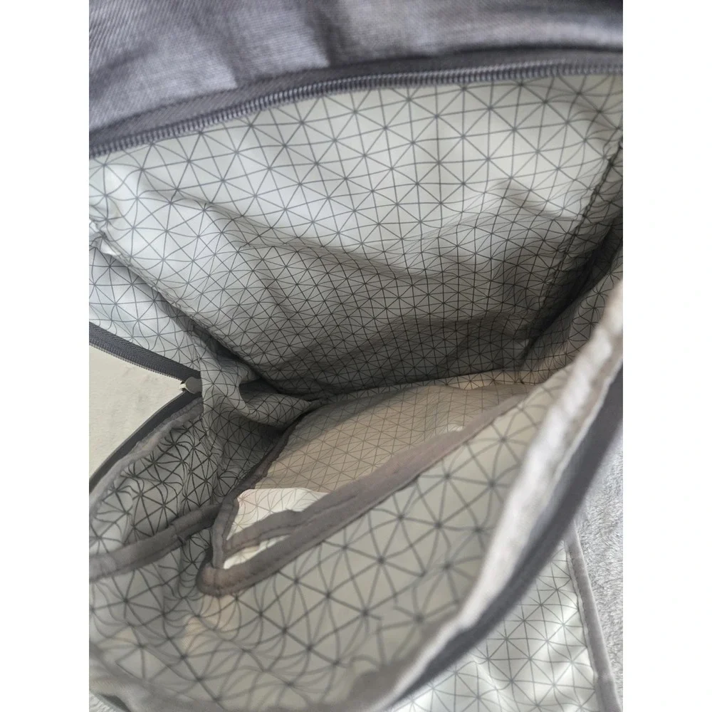 New Without Tags High Sierra Gray Backpack 3 Compartments 2 Side Water Holders